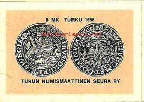 Turun Numismaattinen Seura ry  - kirjeensulkija  1 kpl