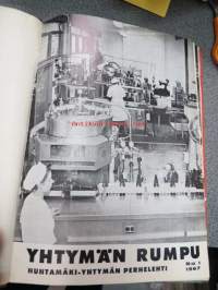 Yhtymän Rumpu, Huhtamäki-Yhtymän henkilöstölehdet 1-7 kirjaksi sidottuna vuodelta 1967