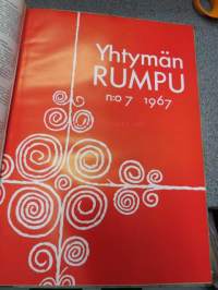 Yhtymän Rumpu, Huhtamäki-Yhtymän henkilöstölehdet 1-7 kirjaksi sidottuna vuodelta 1967