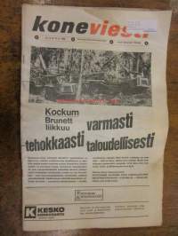 Koneviesti 1969 / 22  sis mm. Kuvasatoa Amerikan maatalouskoneista, Kannataako viljapeltoja kastella? Ajotaidon SM-kilpailut, Vakolan tiedote 9/69 (Ratkaisuja