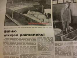 Koneviesti 1969 / 22  sis mm. Kuvasatoa Amerikan maatalouskoneista, Kannataako viljapeltoja kastella? Ajotaidon SM-kilpailut, Vakolan tiedote 9/69 (Ratkaisuja