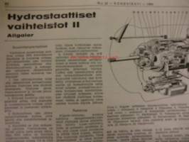 Koneviesti 1969 / 22  sis mm. Kuvasatoa Amerikan maatalouskoneista, Kannataako viljapeltoja kastella? Ajotaidon SM-kilpailut, Vakolan tiedote 9/69 (Ratkaisuja