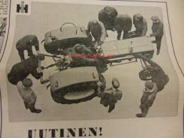 Koneviesti 1966 / 6.sis,mm .Fiat 615 nyt myös nelivetona.Suomen yleisimmät mopedit.Maavara MV;n mittauksen kohteena.Lapiorullaäkeet.Männän vaurioituminen.ym