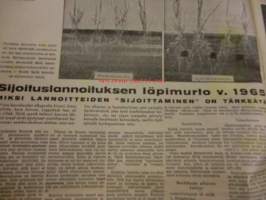 Koneviesti 1966 / 6.sis,mm .Fiat 615 nyt myös nelivetona.Suomen yleisimmät mopedit.Maavara MV;n mittauksen kohteena.Lapiorullaäkeet.Männän vaurioituminen.ym