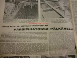Koneviesti 1966 / 6.sis,mm .Fiat 615 nyt myös nelivetona.Suomen yleisimmät mopedit.Maavara MV;n mittauksen kohteena.Lapiorullaäkeet.Männän vaurioituminen.ym