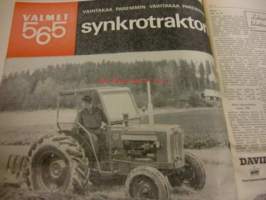 Koneviesti 1966 / 6.sis,mm .Fiat 615 nyt myös nelivetona.Suomen yleisimmät mopedit.Maavara MV;n mittauksen kohteena.Lapiorullaäkeet.Männän vaurioituminen.ym