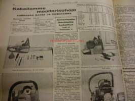 Koneviesti 1966 / 6.sis,mm .Fiat 615 nyt myös nelivetona.Suomen yleisimmät mopedit.Maavara MV;n mittauksen kohteena.Lapiorullaäkeet.Männän vaurioituminen.ym