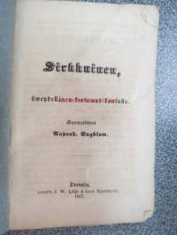 Sirkkuinen - siweydellinen kertomus kansalle (suomentanut Aapraham Engblom), 1857