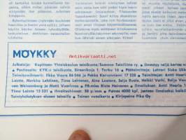 Möykky 1965 nr 1-2 joulukuu - Kupittaan Yhteiskolun teinikunnan lehti; Jukka Leino - Turun Teiniyhdistyksen puheenjohtaja, Jimmy Ikonen - Heillä ei ole paikkaa,