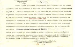 Vuosihaaste -  Lieson Osuusmeijeri 1951, Vuosihaaste l. proklama on tuomioistuimen antama julkinen haaste jonkin pesän kaikille velkojille viimeistään