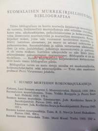 Kansan kieli omin omaisuutemme. +Suomalaisen murrekirjallisuuden bibliografia