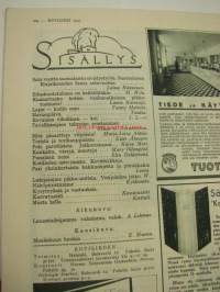 Kotiliesi 1931 nr 6, Eduskuntatalossa on keittiöitäkin, torista ja torikauppiaista