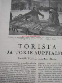 Kotiliesi 1931 nr 6, Eduskuntatalossa on keittiöitäkin, torista ja torikauppiaista