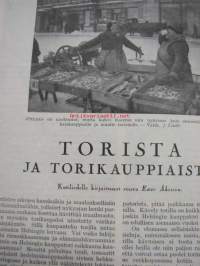 Kotiliesi 1931 nr 6, Eduskuntatalossa on keittiöitäkin, torista ja torikauppiaista