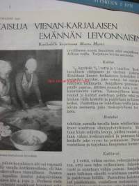 Kotiliesi 1931 nr 18, Vienan-Karjalan leivonnaisista.