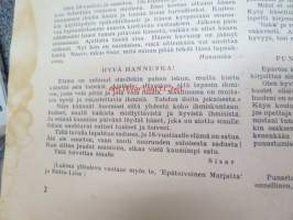 Hopeapeili 1946 nr 5-6, sis. mm. seur. artikkelit / kuvat / mainokset; Kansikuva Alli Paasikivi, Oslo on jälleen onnellinen kaupunki, Ihminen vaiko luonnon