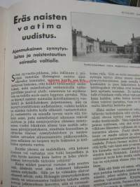 Kotiliesi 1931 nr 21 marraskuu Takakannessa piirretty Ford Lincoln 1931 -mainos Artikkelissa mm. emäntä Kaisa Kallio, (synt. 28.5.1878 Nivalassa, sittemmin