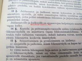 Helsingin kaupungin liikennejärjestys 1932 - Trafikordning för Helsingfors stad 1932