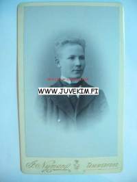 I. Nyman Tampere/Tammerfors -visiittikorttivalokuva