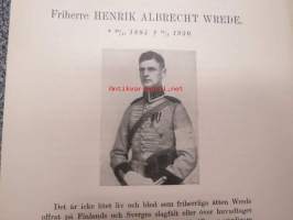 Friherre Henrik Albrecht Wrede -muistokirjoitus / elämäkertatietoja