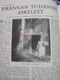 Kotiliesi 1931 nr 20, mm artikkeli naisten osuus talonpoikaiskulttuurin ylläpitäjänä sekä emännän tuhannet askeleet