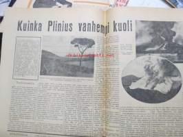 Helsingin Sanomat Viikkoliite 1934 nr 49, 9.12.1934, sis. mm. seur. artikkelit; Erkki Halme - Kurunperän ilves, Toimen poikain erämaja Tervaskero, Muistoja