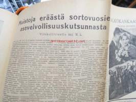 Helsingin Sanomat Viikkoliite 1934 nr 49, 9.12.1934, sis. mm. seur. artikkelit; Erkki Halme - Kurunperän ilves, Toimen poikain erämaja Tervaskero, Muistoja