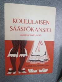 Koululaisen säästökansio / Osuuskassa - Kansallispukuja I