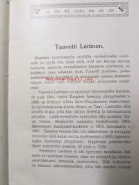 Raitis nuoriso, Suomen opiskelevan nuorison raittiusliiton vuosikirja v. 1909 - kuvat Taavetti Laitinen