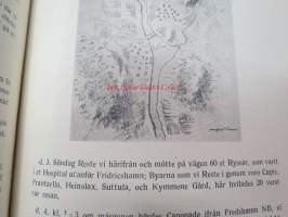 Mårten Sturtzenbechers dagbok 1875-1790 jämte en kort biografi, Ruotsin armeijan linnoitusupseerin päiväkirja, jossa mm. merkintöjä oleskelusta Suomessa