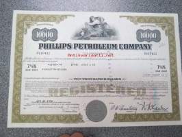 Phillips Petroleum Company 10,000 USD 7% Debenture -debentuurilainakirja