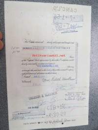 The Four Wheel Drive Auto Company 10 shares 10,00 USD each, 1946 -osakekirja