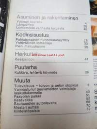 Avotakka 1969 nr 7 sis. mm. seur. artikkelit / kuvat / mainokset; Tulevaisuuden asuminen, Pohjoismainen huonekalunäyttely, Lomakoti ja sen rakentaminen,