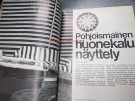 Avotakka 1969 nr 7 sis. mm. seur. artikkelit / kuvat / mainokset; Tulevaisuuden asuminen, Pohjoismainen huonekalunäyttely, Lomakoti ja sen rakentaminen,