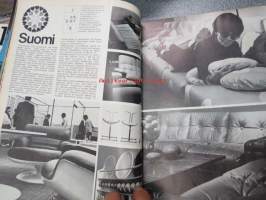 Avotakka 1969 nr 7 sis. mm. seur. artikkelit / kuvat / mainokset; Tulevaisuuden asuminen, Pohjoismainen huonekalunäyttely, Lomakoti ja sen rakentaminen,