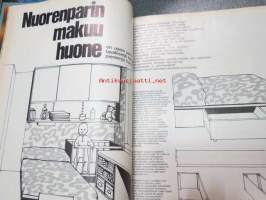 Avotakka 1969 nr 7 sis. mm. seur. artikkelit / kuvat / mainokset; Tulevaisuuden asuminen, Pohjoismainen huonekalunäyttely, Lomakoti ja sen rakentaminen,