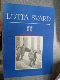 Lotta-Svärd 1944 nr 13, sis. mm. seur. artikkelit / kuvat / mainokset; Kansikuvassa Suomen Marsalkka Mannerheim presidenttinä, Elsi Pelkonen - Luonteen