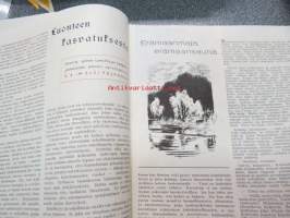 Lotta-Svärd 1944 nr 13, sis. mm. seur. artikkelit / kuvat / mainokset; Kansikuvassa Suomen Marsalkka Mannerheim presidenttinä, Elsi Pelkonen - Luonteen