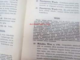 Vanhan posliinitaiteen näyttely syyskuu 1919 / Ab Antica Oy -näyttelyluettelo