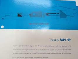 Siporex kevytbetonin esittelylehtiä 5 kpl + tyyppitaloesitteitä 9 kpl