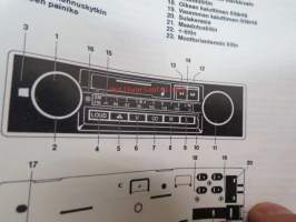 Ford SRT 32 M autoradio -käyttöohjekirja