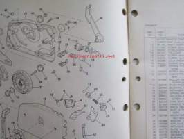 OMC - Evinrude Parts catalog V-6 Models 1981 - Perämoottorin varaosaluettelo v.1981, Katso kuvista tarkempi malliluettelo ja sisältö.