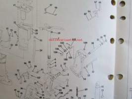 OMC - Evinrude Parts catalog 70/75 Models 1981 - Perämoottorin varaosaluettelo v.1981, Katso kuvista tarkempi malliluettelo ja sisältö.