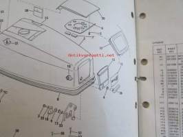 OMC - Evinrude Parts catalog 50/55/60 Models 1981 - Perämoottorin varaosaluettelo v.1981, Katso kuvista tarkempi malliluettelo ja sisältö.
