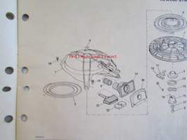 OMC - Evinrude Parts catalog 40 Models 1981 - Perämoottorin varaosaluettelo v.1981, Katso kuvista tarkempi malliluettelo ja sisältö.