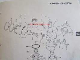 OMC - Evinrude Parts catalog 9.9/15 Models 1981 - Perämoottorin varaosaluettelo v.1981, Katso kuvista tarkempi malliluettelo ja sisältö.