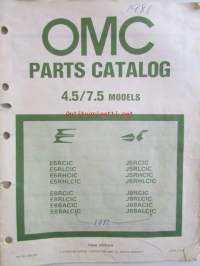 OMC - Evinrude Parts catalog 6 Models 1981 - Perämoottorin varaosaluettelo v.1981, Katso kuvista tarkempi malliluettelo ja sisältö.