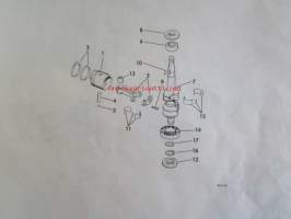 OMC - Evinrude Parts catalog E-4 Models 1981 - Perämoottorin varaosaluettelo v.1981, Katso kuvista tarkempi malliluettelo ja sisältö.