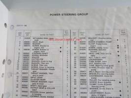 OMC - Stern Drive 400 series Parts 120/140 models 1981 - Perämoottorin varaosaluettelo v.1981, Katso kuvista tarkempi malliluettelo ja sisältö.