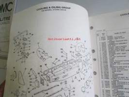 OMC - Stern Drive 400 series Parts 120/140 models 1981 - Perämoottorin varaosaluettelo v.1981, Katso kuvista tarkempi malliluettelo ja sisältö.